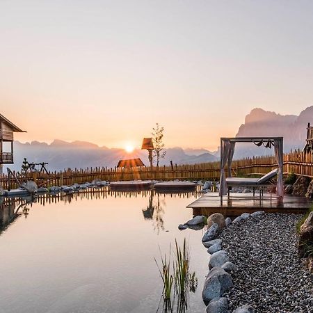 Hotel Goldknopf Alpe Di Siusi Buitenkant foto