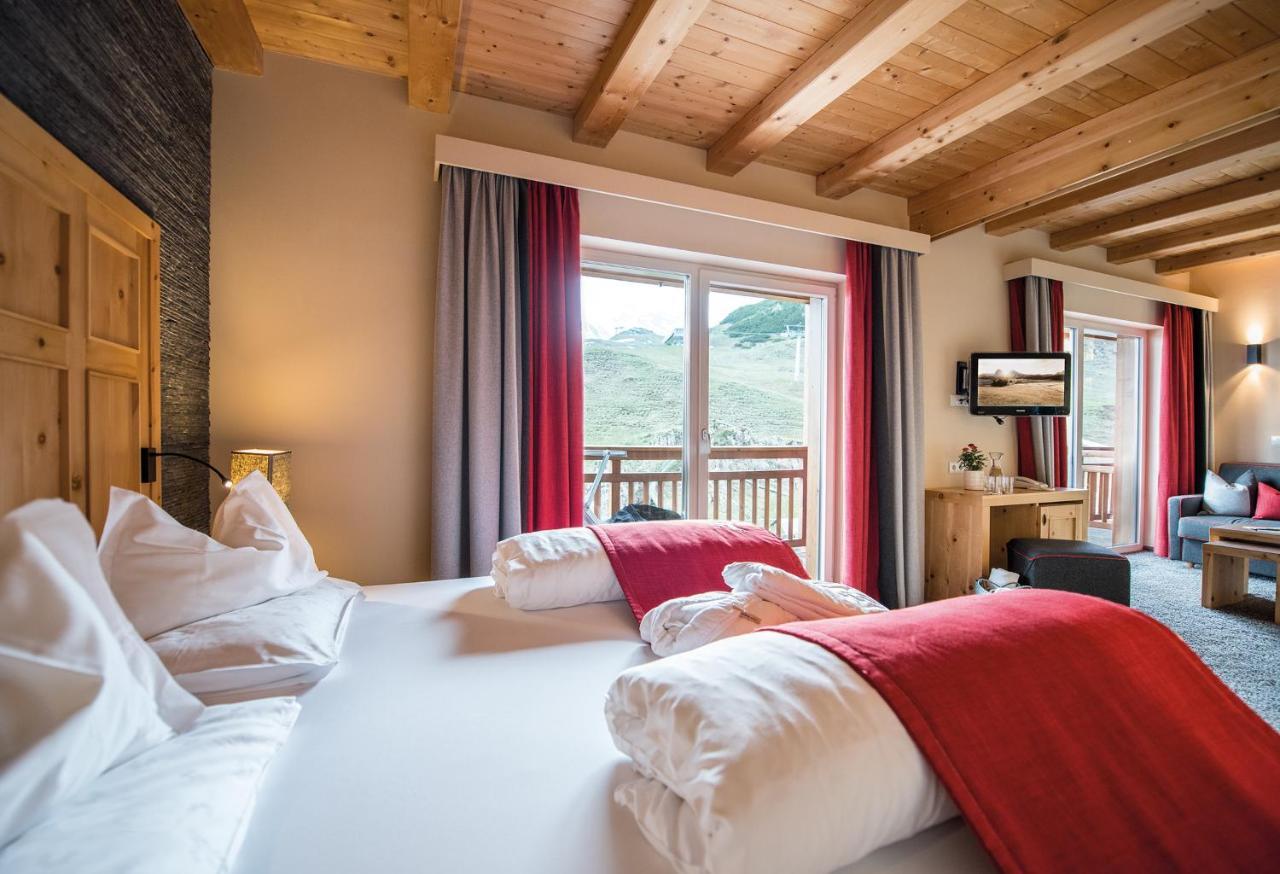 Hotel Goldknopf Alpe Di Siusi Buitenkant foto