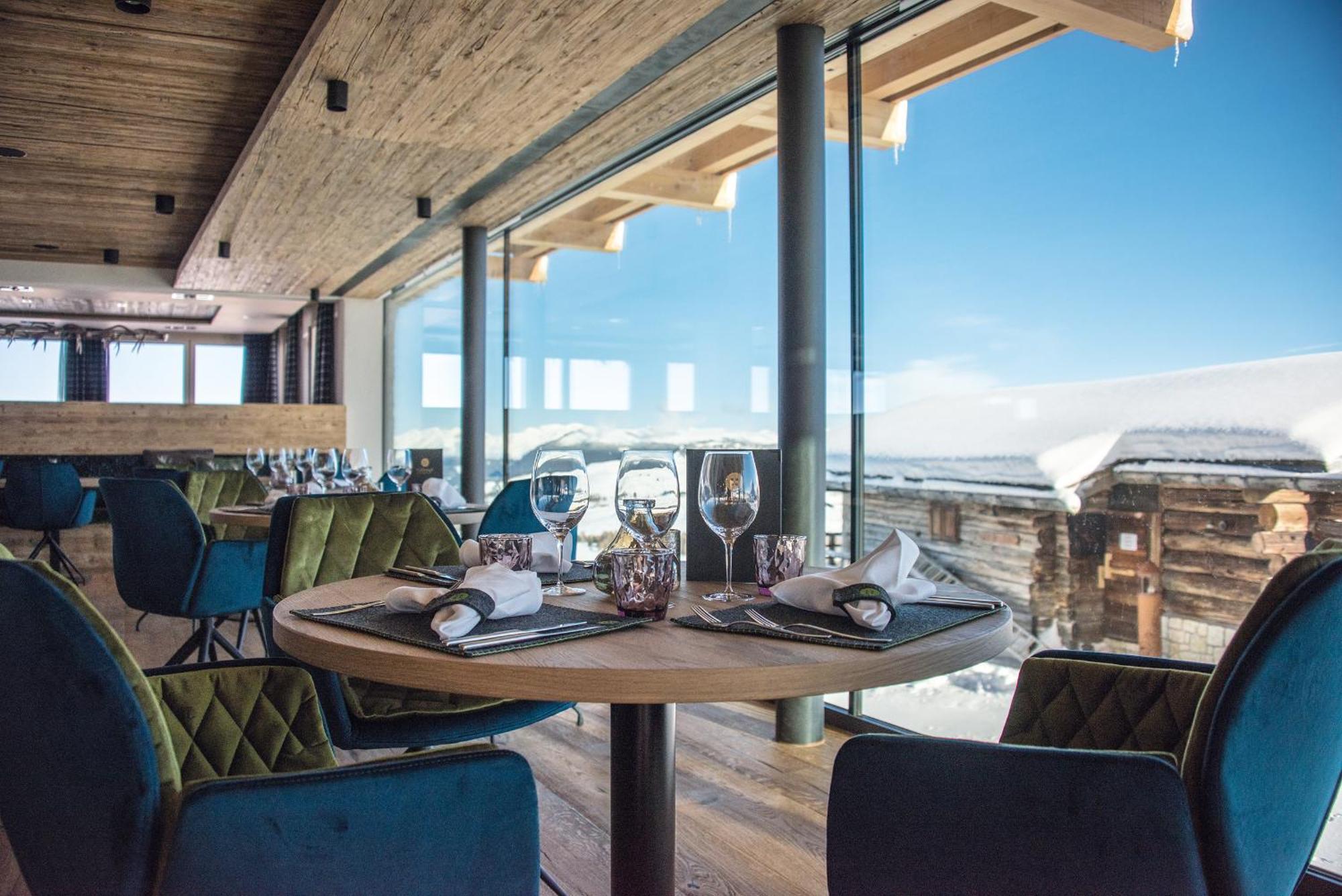 Hotel Goldknopf Alpe Di Siusi Buitenkant foto