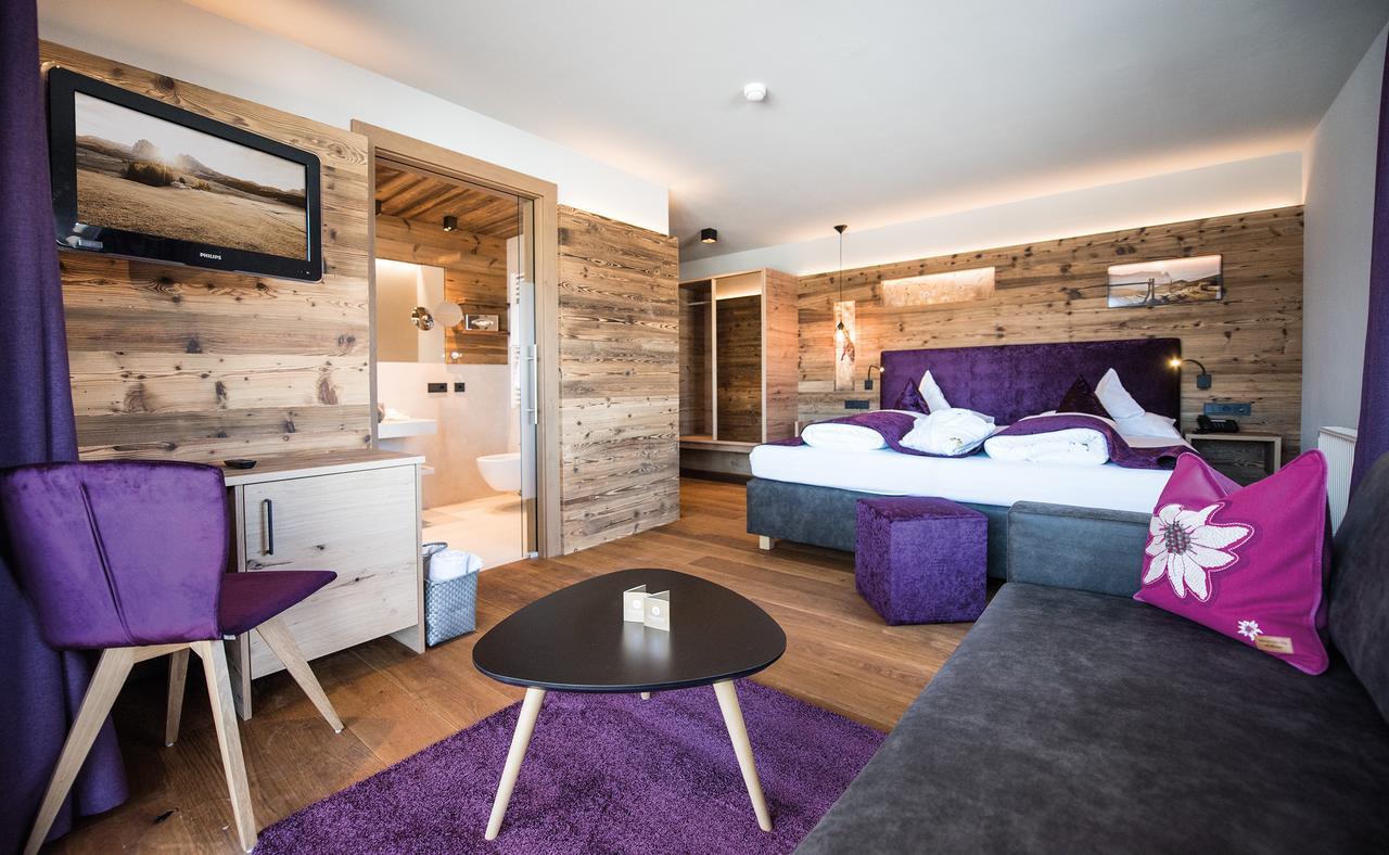 Hotel Goldknopf Alpe Di Siusi Buitenkant foto