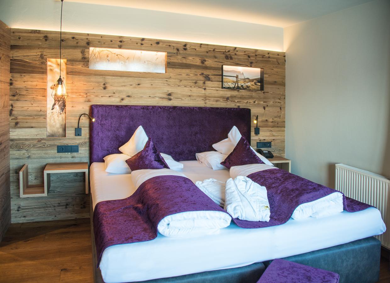 Hotel Goldknopf Alpe Di Siusi Buitenkant foto