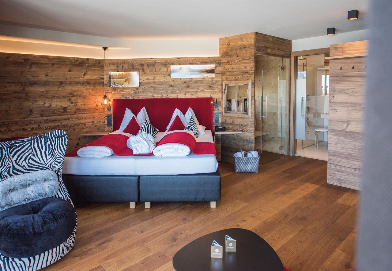 Hotel Goldknopf Alpe Di Siusi Buitenkant foto
